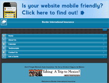 Tablet Screenshot of borderinsurancemx.com